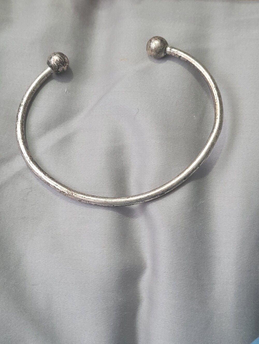 Sterling Silver Open Cuff Bangle Bracelet - Women's Jewelry